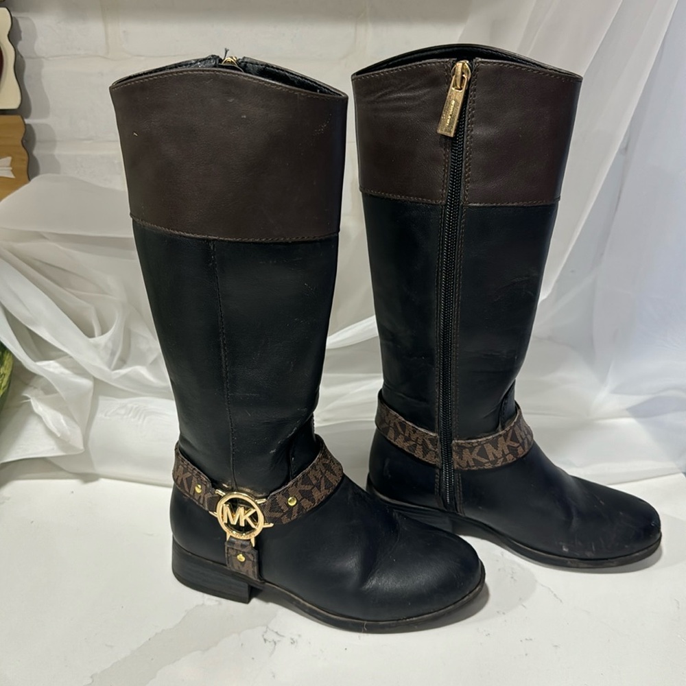 Michael Kors Little Girls Finley Bransyn Tall Shaft Boot